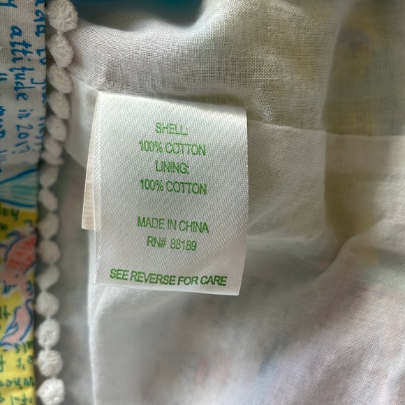 LILY PULITZER 2013 Zodiac Horoscope Written in the Stars Skirt Size 0 - Picture 6 of 11